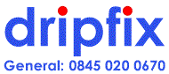 DripFix for plumbing and heating: General enquiries: 0845 020 0670, Urgent: 07958 615358