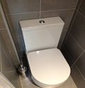 before understairs cupboard conversion to toilet
